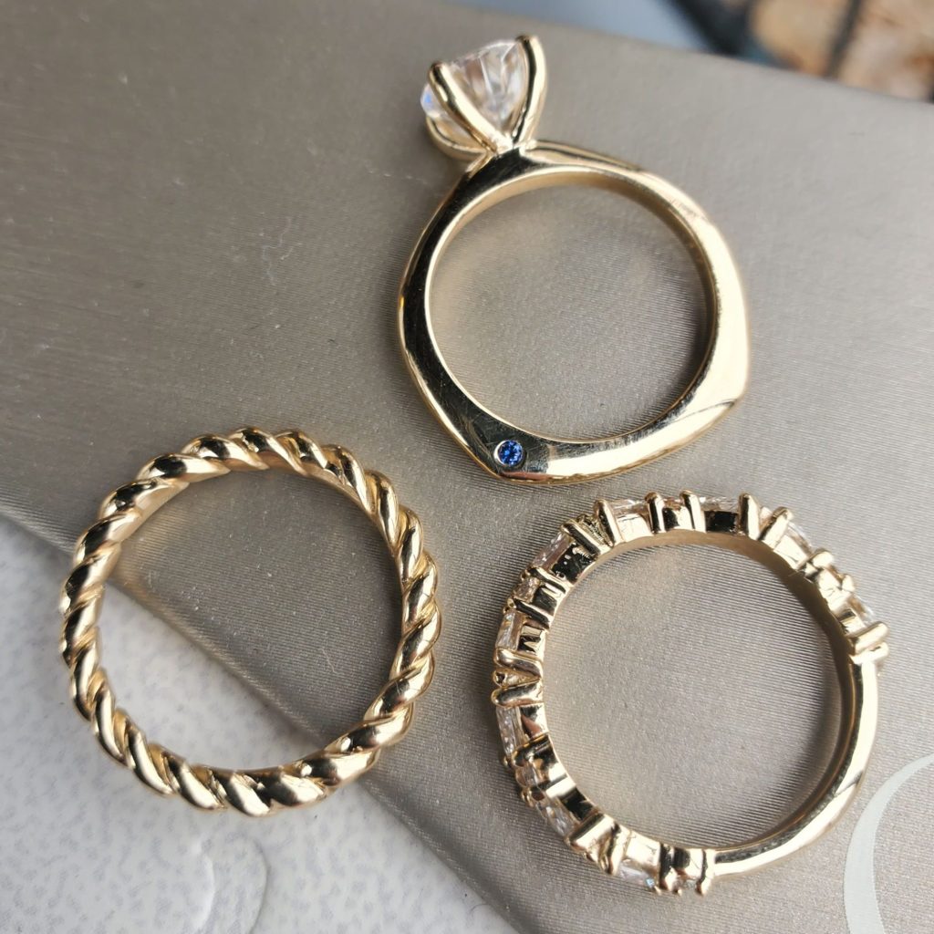 Gold Wedding Bands Created by The Jeweler Ryan - Custom Jewelry Designer